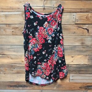 Elegant Floral Women's Tank Top